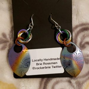 Handmade Titanium Earrings